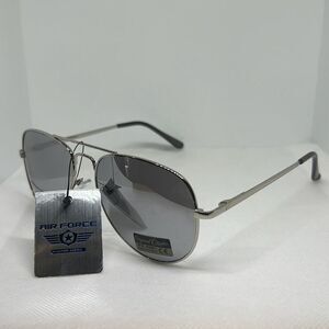 Air Force Aviator Mens Mirrored Sunglasses